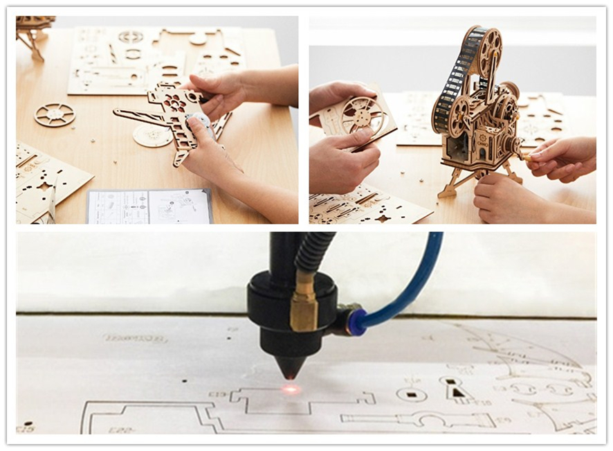 木制放映機激光切割機 木制放映機激光切割機