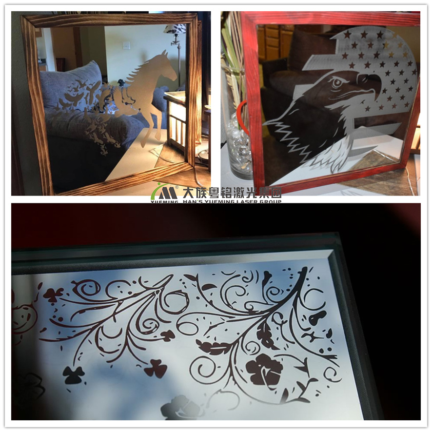 鏡子激光雕刻 鏡子激光雕刻