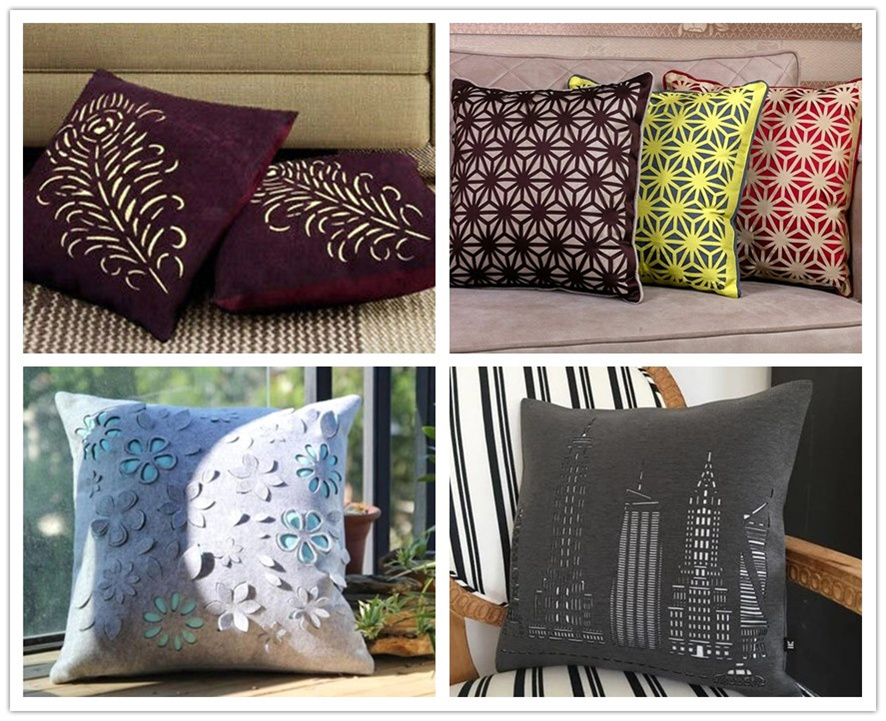 情人節激光切割打標抱枕 情人節激光切割打標抱枕