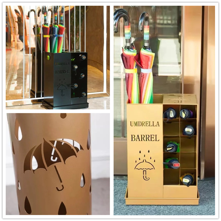 小型光纖激光切割機切割的雨傘瀝水桶 小型光纖激光切割機切割的雨傘瀝水桶