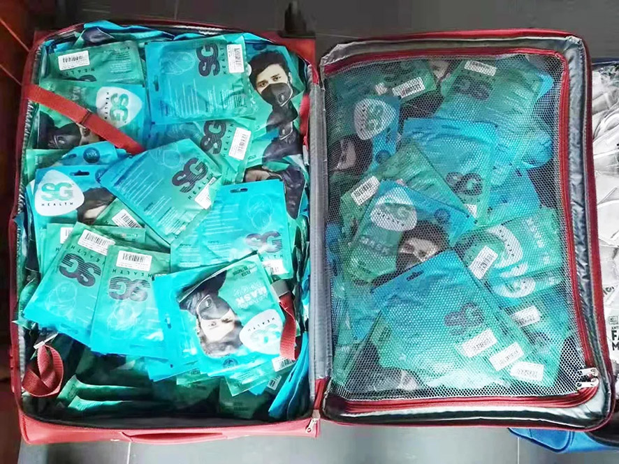 大族粵銘激光復工前及時做到疫情防護物資儲備