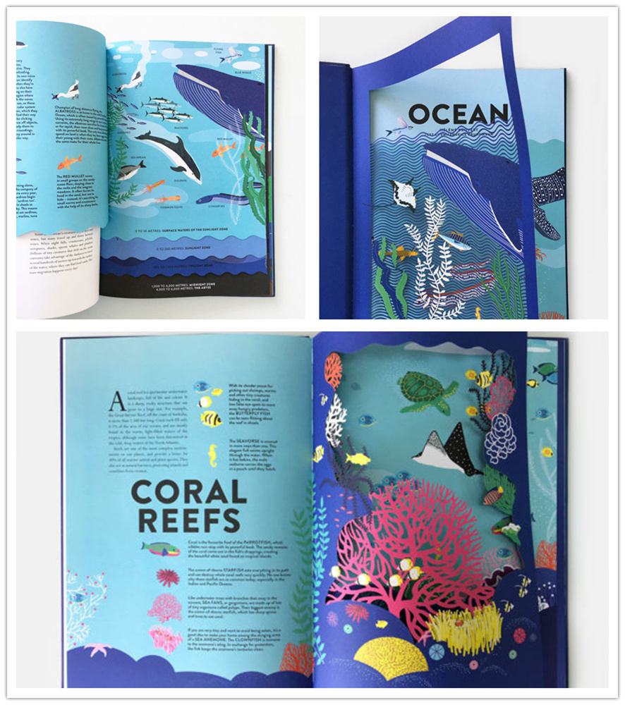 激光鏤空繪本,激光切割書(shū)籍