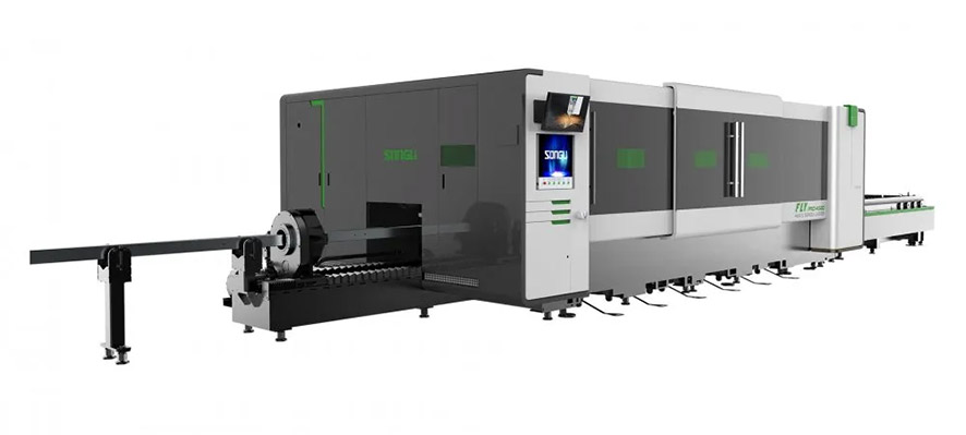 內置式板管光纖激光切割機 內置式板管光纖激光切割機