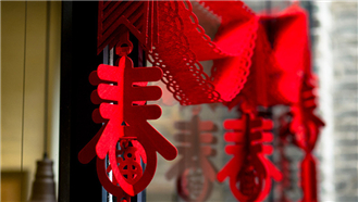 激光切割春節(jié)裝飾品