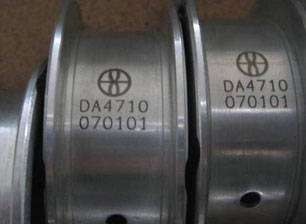 汽車輪轂激光打標(biāo)