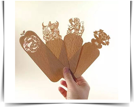 書(shū)簽雕刻鏤空