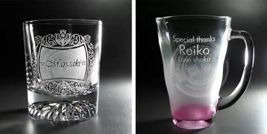  玻璃打標(biāo)圖案