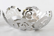 不銹鋼激光切割機創意金屬果盤，更貼近人心的設計