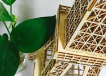 浪漫情懷@埃菲爾模型激光切割機，模型激光切割機價格