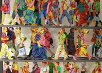 金屬雕塑藝術(shù)&色彩與金屬光纖激光切割機(jī)的融合