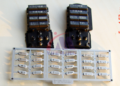 遙控器激光打標樣品