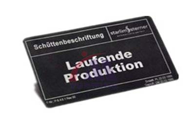 標(biāo)牌激光打標(biāo)樣品