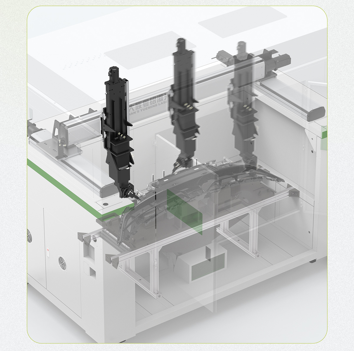 三維五軸激光切割機